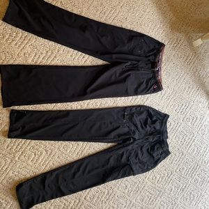 Size small black scrub pants